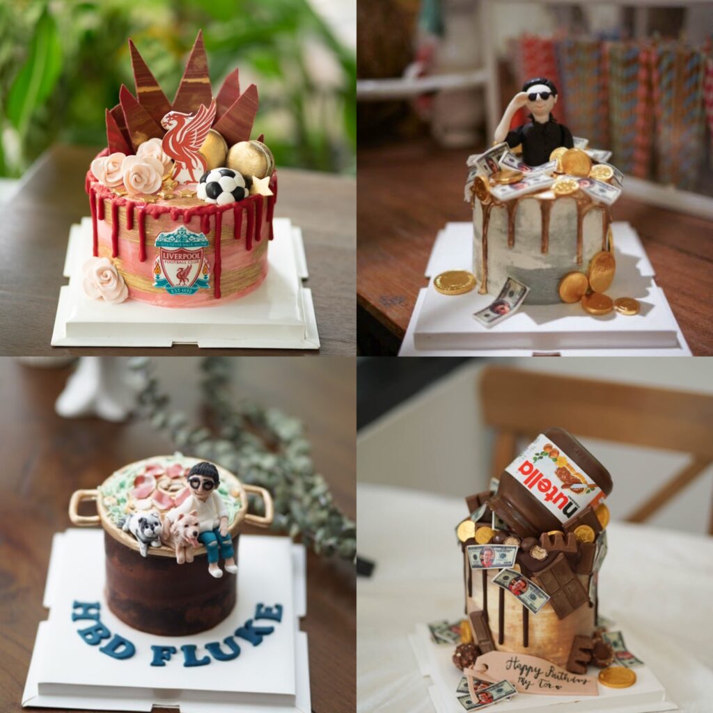 Boyfriend / Birthday boy cake<br>เค้กวันเกิดผู้ชาย